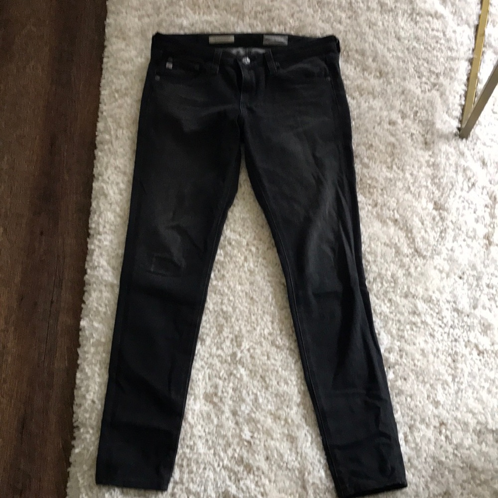 AG black skinny jeans